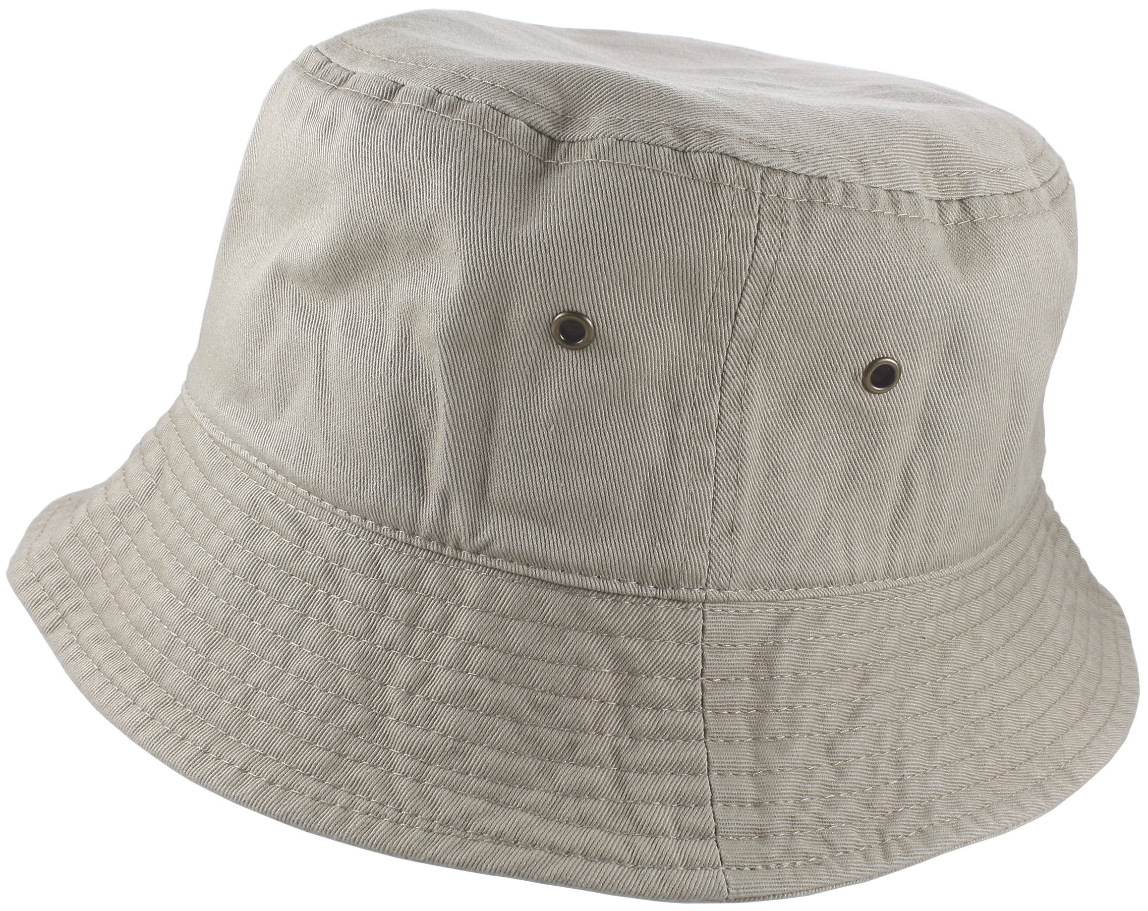 Gelante Bucket Hat 100 Cotton Packable Summer Travel Cap. PuttyL/XL