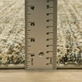 thumbnail image 5 of 2' X 8' Beige Brown Tan And Blue Green Abstract Power Loom Stain Resistant Runner Rug, 5 of 10
