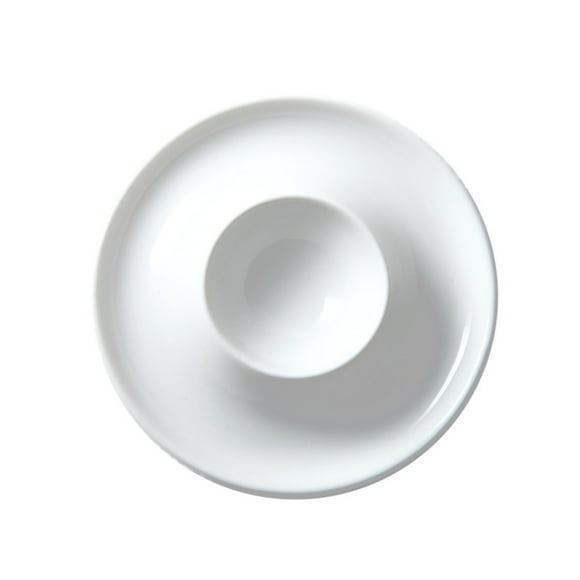 Back to school Egg Cups Plastic White Round Egg Holder Grade Stackable Dishwasher