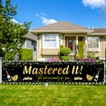 thumbnail image 2 of Mastered It Banner Master's Graduation Banners Congrats Grad Party Decorations Party Supplies for Indoor Outdoor Yard Lawn Sign, 2 of 4