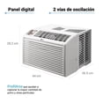 thumbnail image 3 of Aire Acondicionado LG Tipo Ventana 5,000 BTUs, 3 of 3