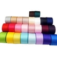 thumbnail image 1 of 26 Yards 25mm Double Sided Satin Ribbon For Scrapbooking DIY Craft Gift Wrapping Decorating Accessories, 1 of 8