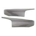 thumbnail image 1 of Protector de faros de motocicleta de 2 piezas con diseño elegante y eficaz. Gris, 1 of 8
