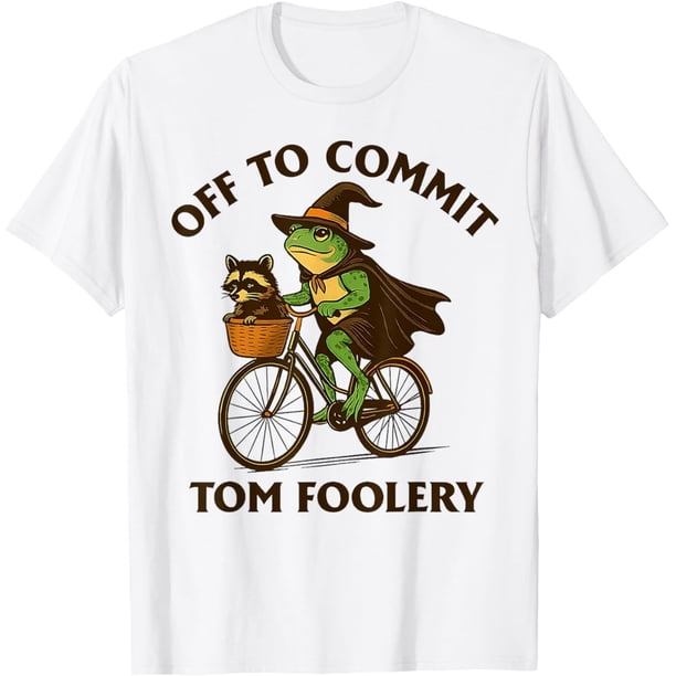 Camiseta divertida de humor de mapache para commit Tom Foolery