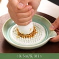 thumbnail image 4 of Rewenti Ceramic Grinding for Home Use Garlic Crusher with Storage Tray Household Minced Garlic tool, 4 of 6