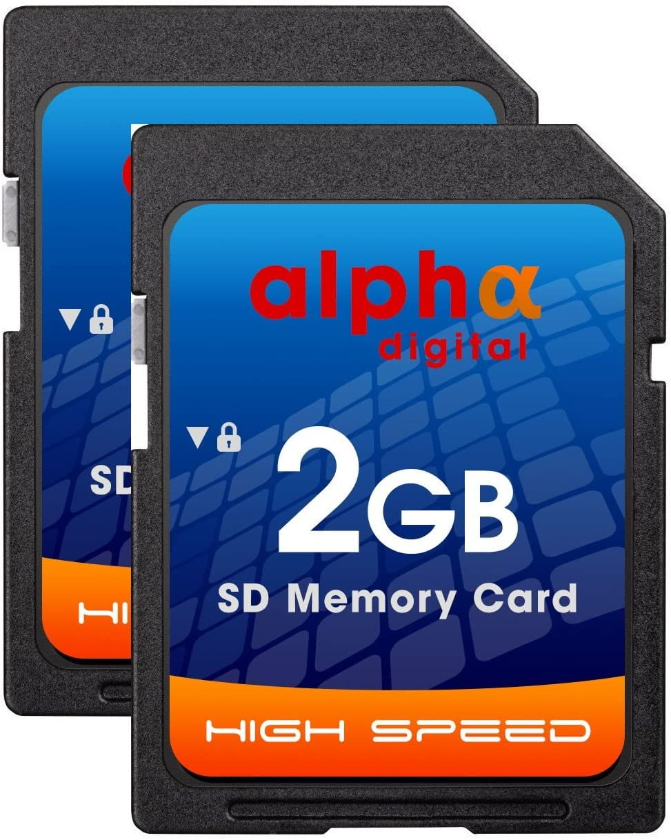 Nikon D50 D40 D40X D3300 Digital Camera Memory Card 2x 2GB Secure