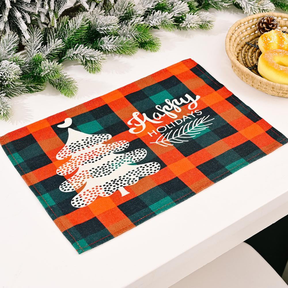 PERSONALISED CHRISTMAS TABLE PLACEMAT DECORATION XMAS VARIOUS DESIGNS FROZEN 