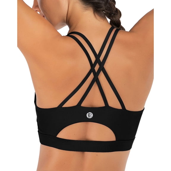 Sujetador deportivo RUNNING GIRL WX2354 negro para mujer talla M