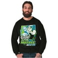 thumbnail image 4 of Cool Popeye Raised By the Hustle Men's Crewneck Sweatshirt Brisco Brands L, 4 of 6