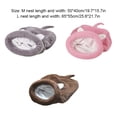 thumbnail image 4 of Keep Pets Cozy This Sleeping Cat Internal Warm Cat Sleeping Cat And Comfortable Get Sleep This Bed - For Dogs Sleeping Internal pink M, 4 of 9