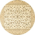 thumbnail image 1 of Ahgly Company Indoor Round Persian Brown Traditional Area Rugs, 7' Round, 1 of 4