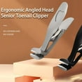thumbnail image 6 of Clipdoc Max Toenail Clipper, Clipdoc Max Toe Nail Clipper, Clipdoc Max Nail Trimmer, Wide Jaw Opening Anti-Splash Nail Clipper, Toenail Clippers for Thick Nails, 6 of 7