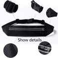 thumbnail image 3 of Apuakthei Fanny Packs, Hombres Mujeres Deportes al aire libre ajustado multifuncional impermeable correr, bolsa de ciclismo, 3 of 5