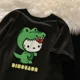 thumbnail image 3 of Camiseta Sanrio Hello Kitty para hombre y mujer, Top de Anime Y2k, camiseta bonita de moda, camiseta gráfica de manga corta para mujer, Verano, 3 of 5
