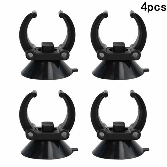 Brandnew Suction Cups Sucker Clips Aquarium Black Fish Tank Holder Rubber