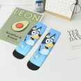 thumbnail image 7 of Zofaai Bluey Pattern 30cm Contrast Color Straight Socks,Elastic Sweat-absorbing Adult Sports Socks,Clothing Accessories, 7 of 7