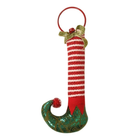 Selecciones Navideñas Elf Legs Boot Decoraciones Caprichosas para El de Navidad