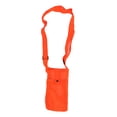 thumbnail image 2 of Soporte para botella de agua Bolsa de botella de agua de malla portátil con correa de hombro ajustable para ejercicio físico al aire libre Naranja fluorescente, 2 of 12