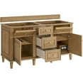 thumbnail image 6 of James Martin Vanities 424-V60d-Fejp Lorelai 60" Free Standing Double Basin Hardwood Vanity, 6 of 7
