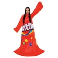 thumbnail image 5 of Snuggie the Original Wearable Blanket with Sleeves, Super Soft Fleece, One Size, Skittles, 5 of 5