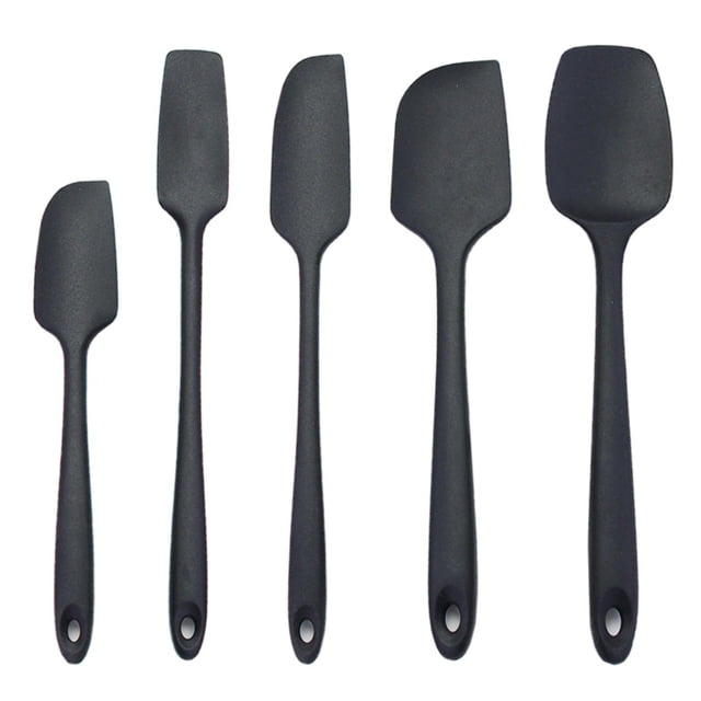 Raspador de cocina resistente al calor Raspador, núcleo de acero resistente y diseño de una sola pieza sin costuras para mezclar y hornear culinarios