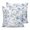 White Blue, variant on Pillow Covers 26x26 Set of 2, Blue White Spring Floral Throw Pillow Covers Decorative Couch Cushion Cover, Summer Botanical Birds Microfiber Soft Square Pillowcases for Bedroom Living Room Sofa