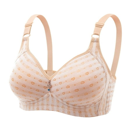 Jiyugala Workout Sports Bra for Womens Plus Size Without Steel Rings Vest Lingerie Underwear Yoga Bras