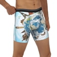 thumbnail image 5 of Sigee World Travel for Men's Boxer Briefs,Moisture Wicking and Breathable Large, 5 of 9