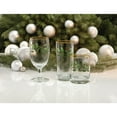 thumbnail image 4 of Lenox Holiday Clear 14 oz Red & Green Highball Glasses (Set of 4), 4 of 6