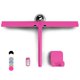 thumbnail image 1 of GTEWERK Escobilla de Ducha para Puertas de Vidrio Escobilla de Silicona para Ventanas Limpieza de baño y Vidrio - Rosa - 15 Pulgadas, 1 of 1