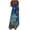 Blue dresses, variant on Wycnly Dresses for Women 2025 Summer Beach Boho High Waist Swing Fashion Spaghetti Strap Long Sundress Marbled Print Sleeveless V-Neck Maxi Formal Dresses for Women Dark Blue l