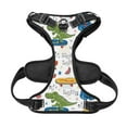 thumbnail image 5 of Lsque Dinosaur Dog Harness, No-Pull Pet Harness with 2 Leash Clips, Adjustable Soft Padded Dog Vest with Easy Control Handle for Large Dogs-Small, 5 of 9