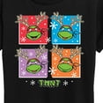 thumbnail image 3 of Teenage Muntant Ninja Turtles -  Character Grid - Women's Short Sleeve Graphic T-Shirt, 3 of 5