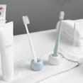 thumbnail image 5 of Rawiri Mini soporte de cerámica para cepillos de dientes para parejas, soporte para cepillos de dientes de baño hecho a mano, soporte para cabezal de cepillo de dientes eléctrico y soporte para, 5 of 5