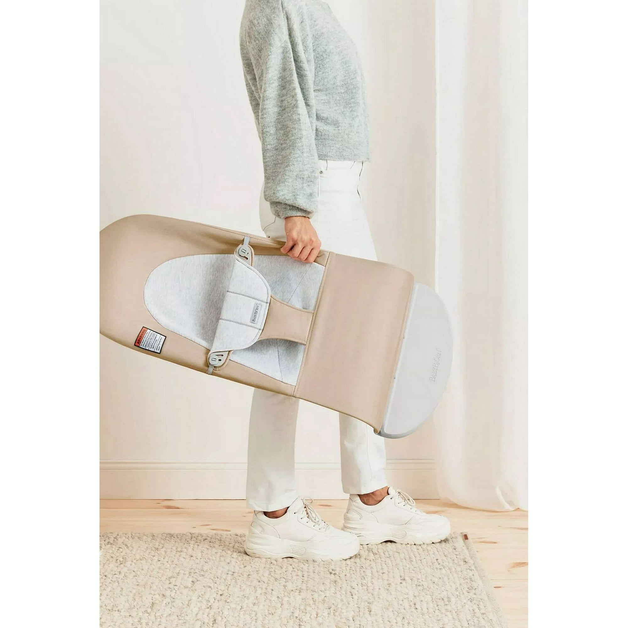 Babybjorn bouncer beige sale