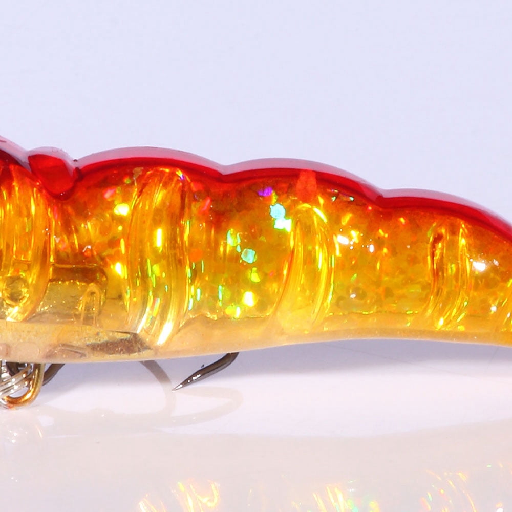HENGJIA Fishing Lures Large Hard Bait Minnow VIB Lure with Treble Hook Life-Like Swimbait Fishing Bait Popper Crankbait Sinking Lure for Trout Bass Walleye Redfish