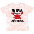thumbnail image 3 of Inktastic Nana Loves Me Grandson Boys or Girls Toddler T-Shirt, 3 of 5