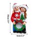 thumbnail image 5 of Adornos navideños Tarjeta de listado irregular de madera de Navidad Decoración de árbol de Navidad de madera Wmkox8yii gf6610, 5 of 5