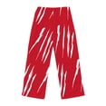 thumbnail image 2 of Effete Feline Claw Marks Scratch Women Pajama Pants (AOP), 2 of 5