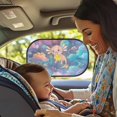 thumbnail image 2 of Yuyamidu Axolotl Shade for Car Windows Planet Car Window Shade for Baby Sun Blocker for Car Windows 2 Pack Galaxy Side Window Car Shades for Kids Car Accessories, 2 of 7