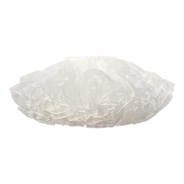 Falda interior de crinolina para mujer, enagua sin , vestido de princesa, cinturilla elástica, tutú corto, falda de fiesta, tutú deslizante L