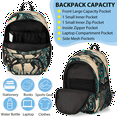 thumbnail image 5 of Herdesigns Ethnic Horse Large Backpack Set with Lunch Box Lightweight Water Resistant Travel Laptop Backpacks Casual Daypacks for Women Men, 5 of 8