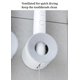 thumbnail image 3 of El soporte para cepillos de dientes eléctrico de pared ahorra espacio en la ducha, 3 of 4