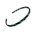 thumbnail image 4 of Jumpingount Diademas de resina antideslizantes, tocado de estilo Simple, diadema lisa, decoración para la cabeza, peine de , aro para la cabeza Type1 NO1, 4 of 6