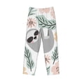 thumbnail image 4 of Easygdp Cute Cartoon Sloth Men's Pajama Pant, Sleep Elastic Waistband Lounge Pants - X-Large, 4 of 9
