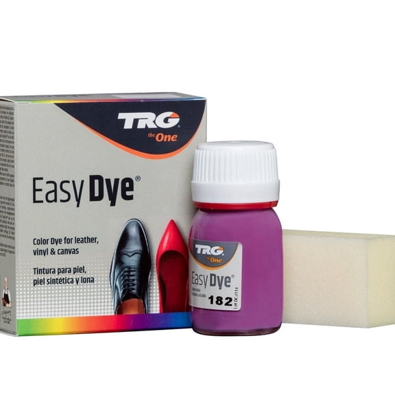 TRG Deep Purple 182 Color Dye – best leather dye, makes it easy to either restore the color of your shoes, handbags or other leather goods or to change the color