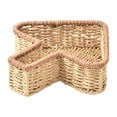 thumbnail image 1 of Cesta de almacenamiento con forma de , multifuncional, ideal para el hogar, como regalo. Organizador tejido resistente y estrecho para libros,, 1 of 9