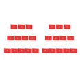 thumbnail image 3 of Guardoinrt 12PCS Flag Flags Banner Hand Waving National Flag Pride Flag Morocco 2Set, 3 of 6
