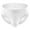 White, variant on Lilgiuy Men Casual Solid Hollow-carved Design Charming Breathable Low Waist Underwear Pants Classic Multipack Panties