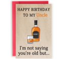 thumbnail image 1 of Tarjeta de cumpleaños Abeletree Uncle, regalo de feliz cumpleaños para tío, 1 of 7